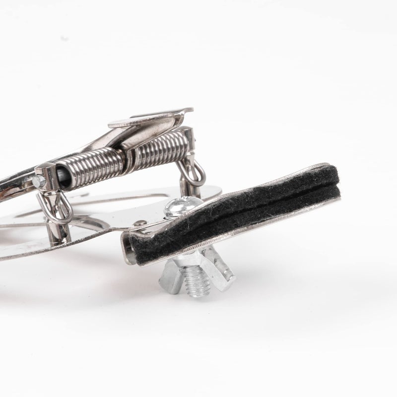 VOBRAMY Silver Clamp-On Holder Marching Lyre Replacement for Trombone - Image 5